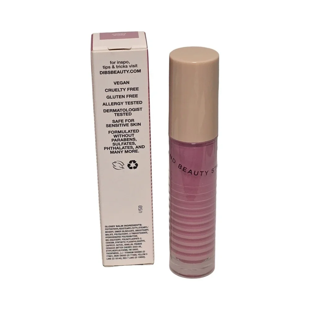 DIBS Beauty Go To Glossy Balm Rock Candy 7.4ml New in Box High Shine Lip Balm